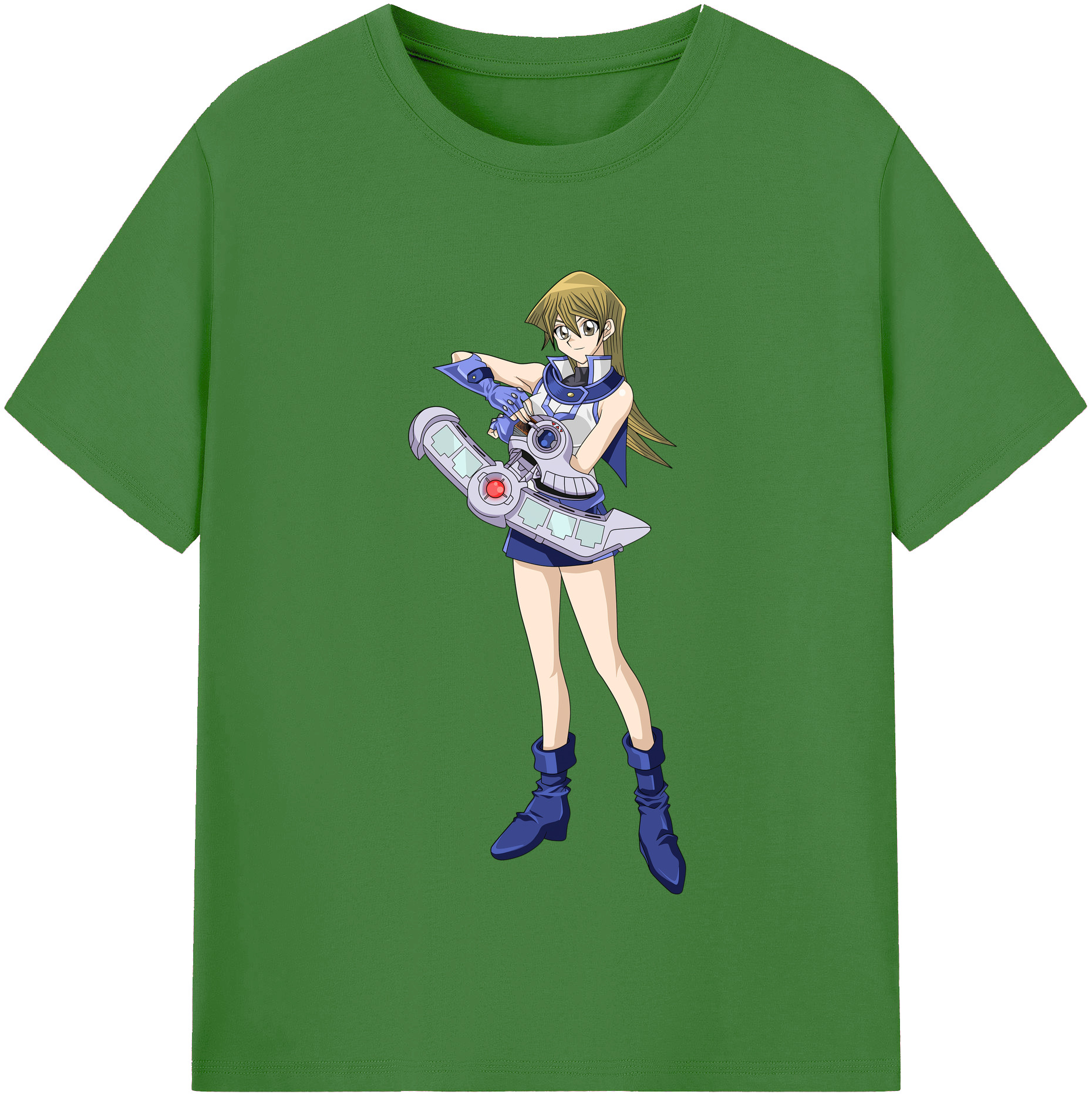 （画像用） 遊☆戯☆王 Yu-Gi-Oh! レディースカジュアルプリントTシャツ（綿100％）